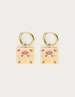 My Jewellery Earrings botanical chapter square MJ13860