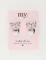My Jewellery Earrings bow & heart MJ10787