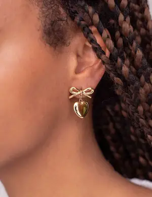 My Jewellery Earrings bow & heart MJ10787