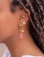 My Jewellery Earrings charms purple & pink MJ10684