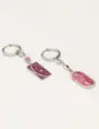 My Jewellery Earrings charms purple & pink MJ10684