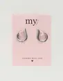 My Jewellery Earrings classy hoop MJ10319