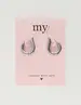 My Jewellery Earrings classy hoop MJ10319