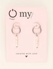 My Jewellery Earrings clip 3 pearls MJ09141
