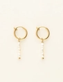 My Jewellery Earrings clip 3 pearls MJ09141