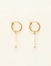 My Jewellery Earrings clip 3 pearls MJ09141