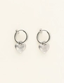 My Jewellery Earrings clip heart my logo MJ09142