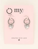 My Jewellery Earrings clip heart my logo MJ09142