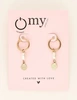 My Jewellery Earrings clip pearl & coin MJ09144