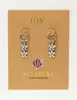 My Jewellery Earrings double flower & heart MJ10688
