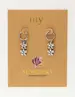 My Jewellery Earrings double flower & heart MJ10688