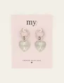 My Jewellery Earrings heart charm MJ07954