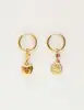 My Jewellery Earrings heart & coin MJ10685