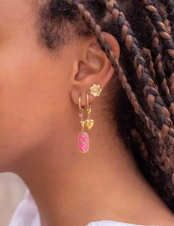 My Jewellery Earrings heart & coin MJ10685