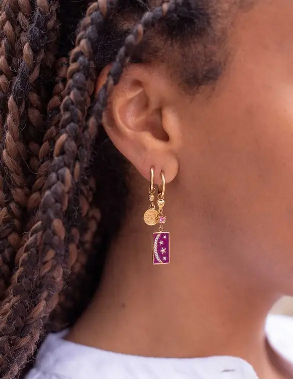 My Jewellery Earrings heart & coin MJ10685
