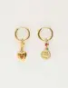 My Jewellery Earrings heart & coin MJ10685