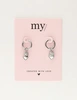 My Jewellery Earrings heart crown MJ10655