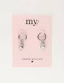 My Jewellery Earrings heart crown MJ10655