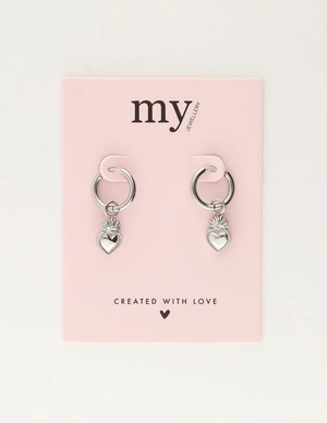 My Jewellery Earrings heart crown MJ10655