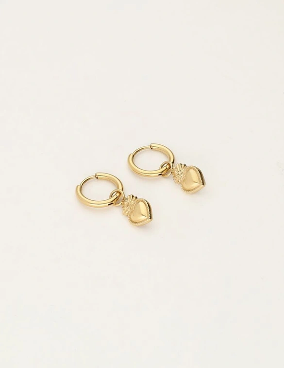 My Jewellery Earrings heart crown MJ10655
