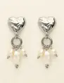 My Jewellery Earrings heart & pearls MJ09204