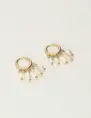 My Jewellery Earrings hoop 5 pearls MJ10270