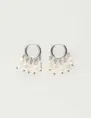 My Jewellery Earrings hoop 5 pearls MJ10270