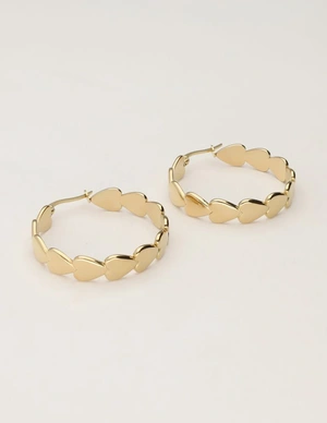 My Jewellery Earrings hoop big heart MJ11396