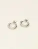 My Jewellery Earrings hoop checkered MJ09202