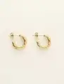 My Jewellery Earrings hoop checkered MJ09202
