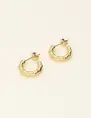 My Jewellery Earrings hoop checkered MJ09202