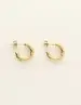My Jewellery Earrings hoop checkered MJ09202