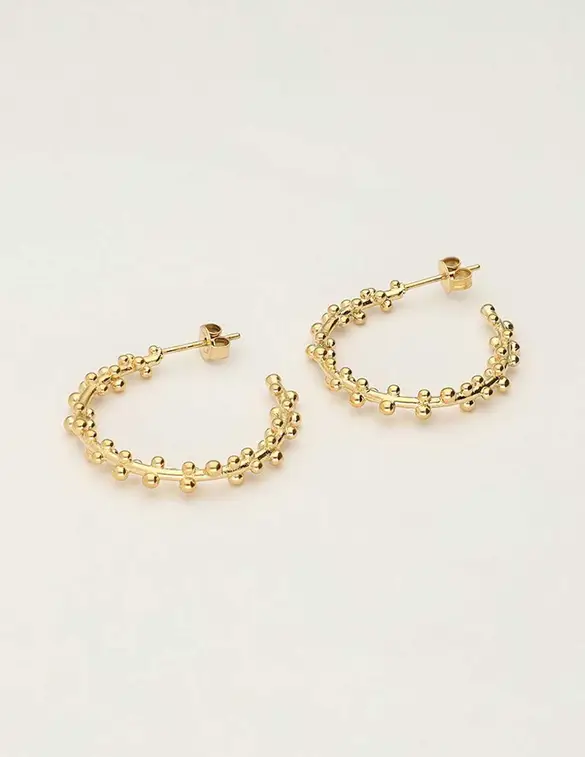 My Jewellery Earrings hoop dots MJ10338