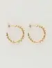 My Jewellery Earrings hoop dots MJ10338