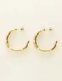 My Jewellery Earrings hoop & pearls MJ09200