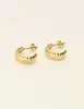 My Jewellery Earrings hoop twist MJ09203