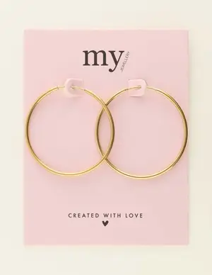 My Jewellery Earrings hoops big MJ08594