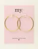 My Jewellery Earrings hoops big MJ08594