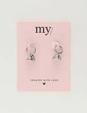 My Jewellery earrings hoops cowboyhat MJ10299