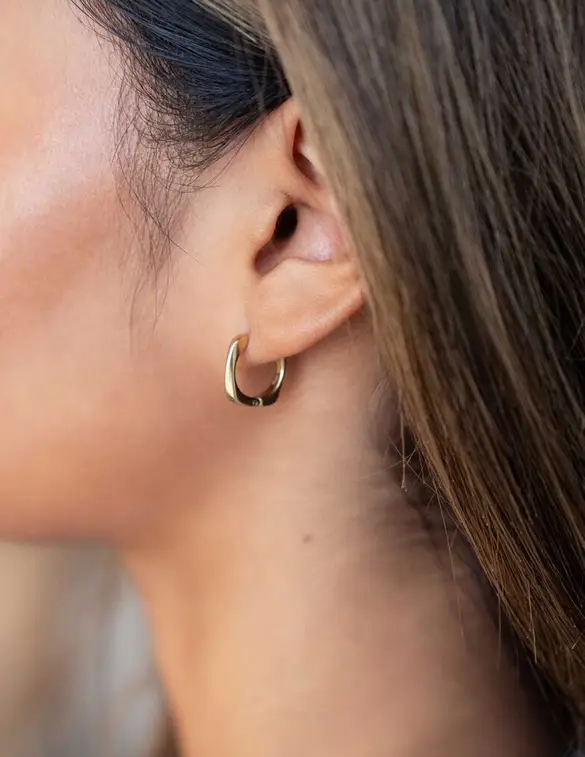 My Jewellery Earrings hoops mini square MJ09027