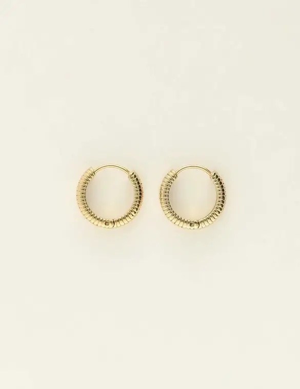 My Jewellery Earrings hoops mini stripe MJ09025