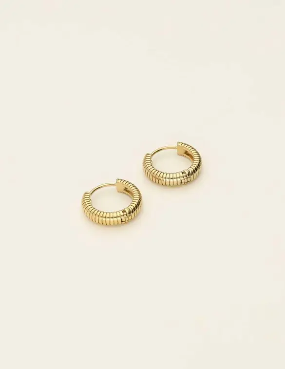 My Jewellery Earrings hoops mini stripe MJ09025