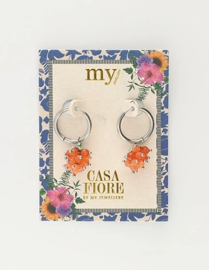 My Jewellery Earrings hoops orange grape MJ10966
