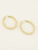 My Jewellery Earrings hoops oval MJ07382