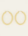 My Jewellery Earrings hoops oval MJ07382