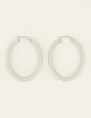 My Jewellery Earrings hoops oval MJ07382