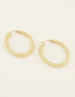 My Jewellery Earrings hoops oval MJ07382