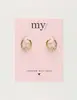 My Jewellery Earrings hoops strass MJ10547