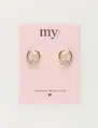 My Jewellery Earrings hoops strass MJ10547