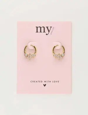 My Jewellery Earrings hoops strass MJ10547